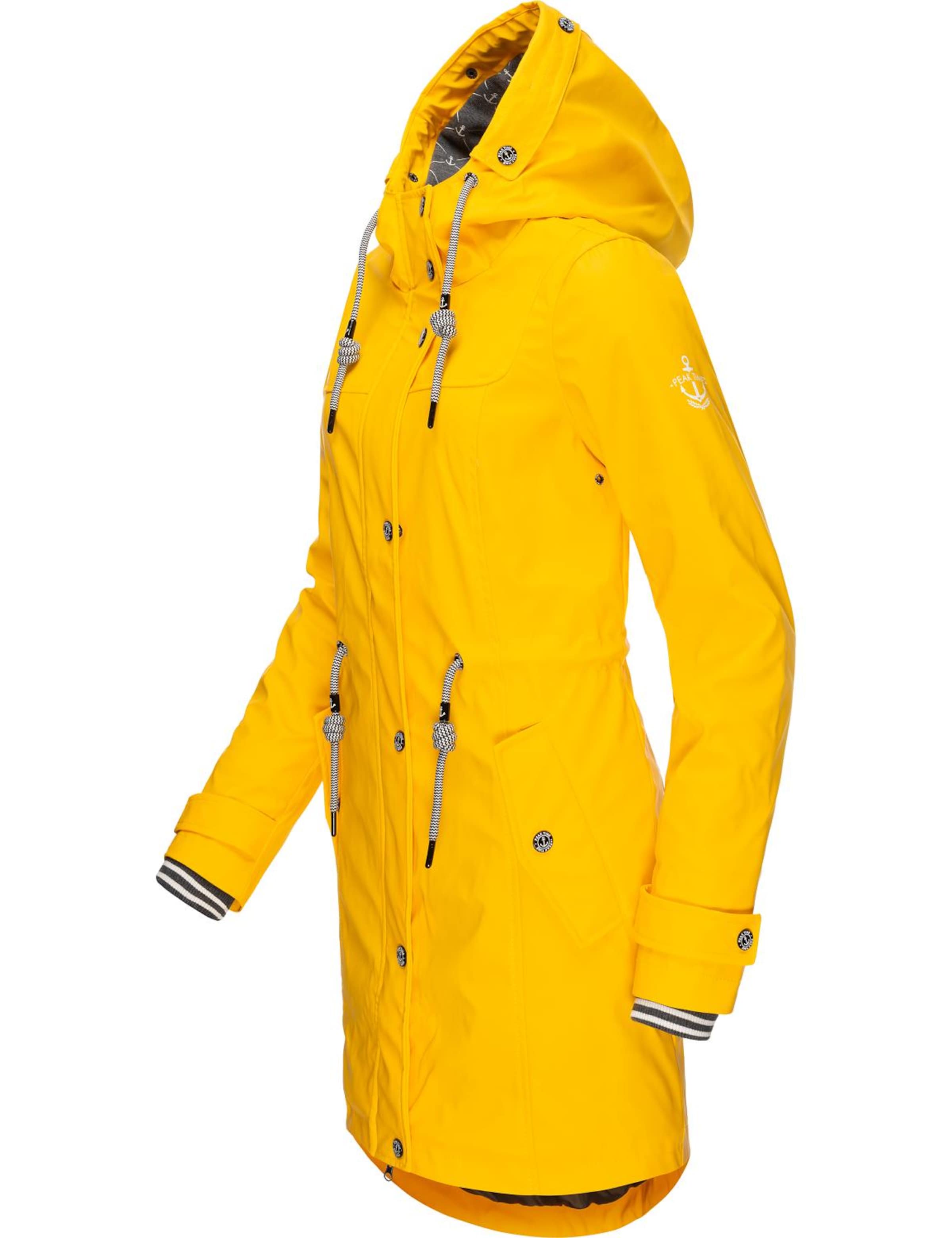 Peak Time Funkčný kabát - Žltá