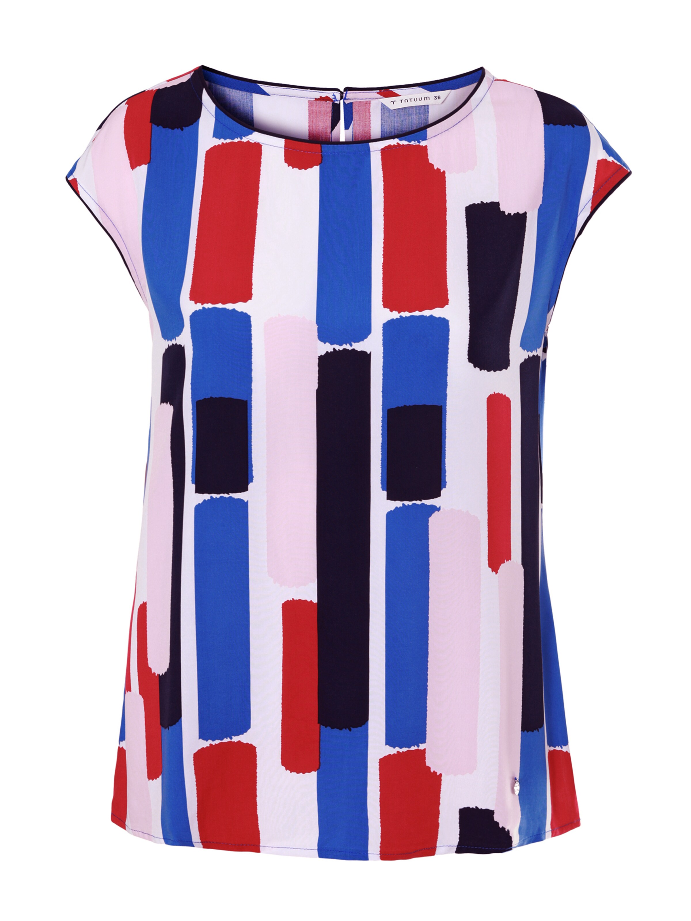 Camicia da donna 'Mipla' TATUUM di colore navy / blu scuro / rosa / rosso fuoco, Visualizzazione prodotti