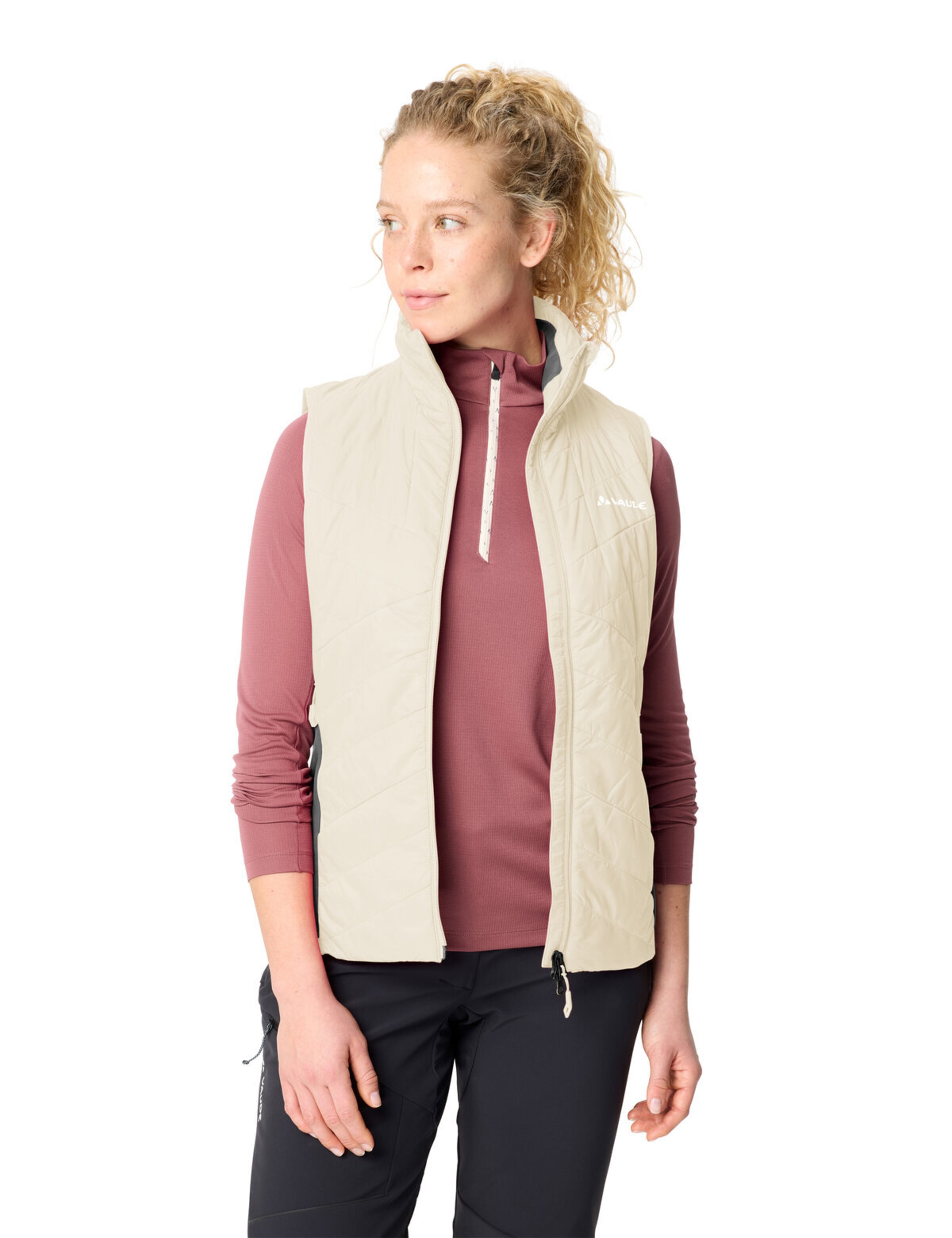 VAUDE Sportweste 'Sesvenna IV' in Beige