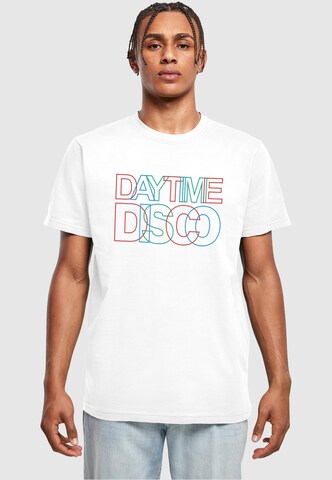 MT Men Shirt 'Daytime Disco' in White: front