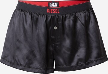 DIESEL Korte pyjama in Zwart: voorkant