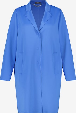 SAMOON Prechodná bunda - Modrá: predná strana