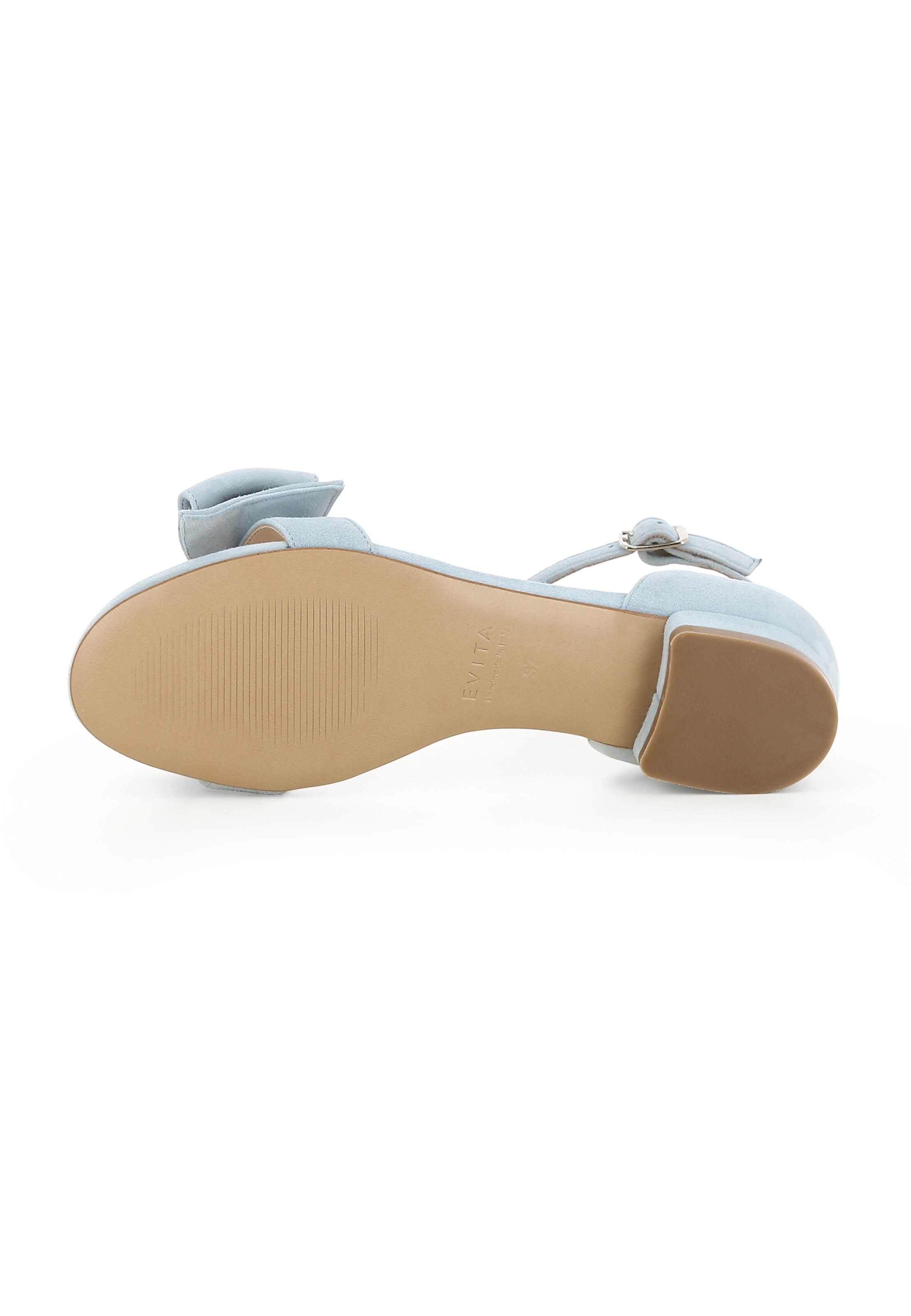 EVITA Strap sandal 'SALVINA' in Grey