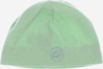 MAMMUT Hut oder Mütze One Size in Grün: predná strana