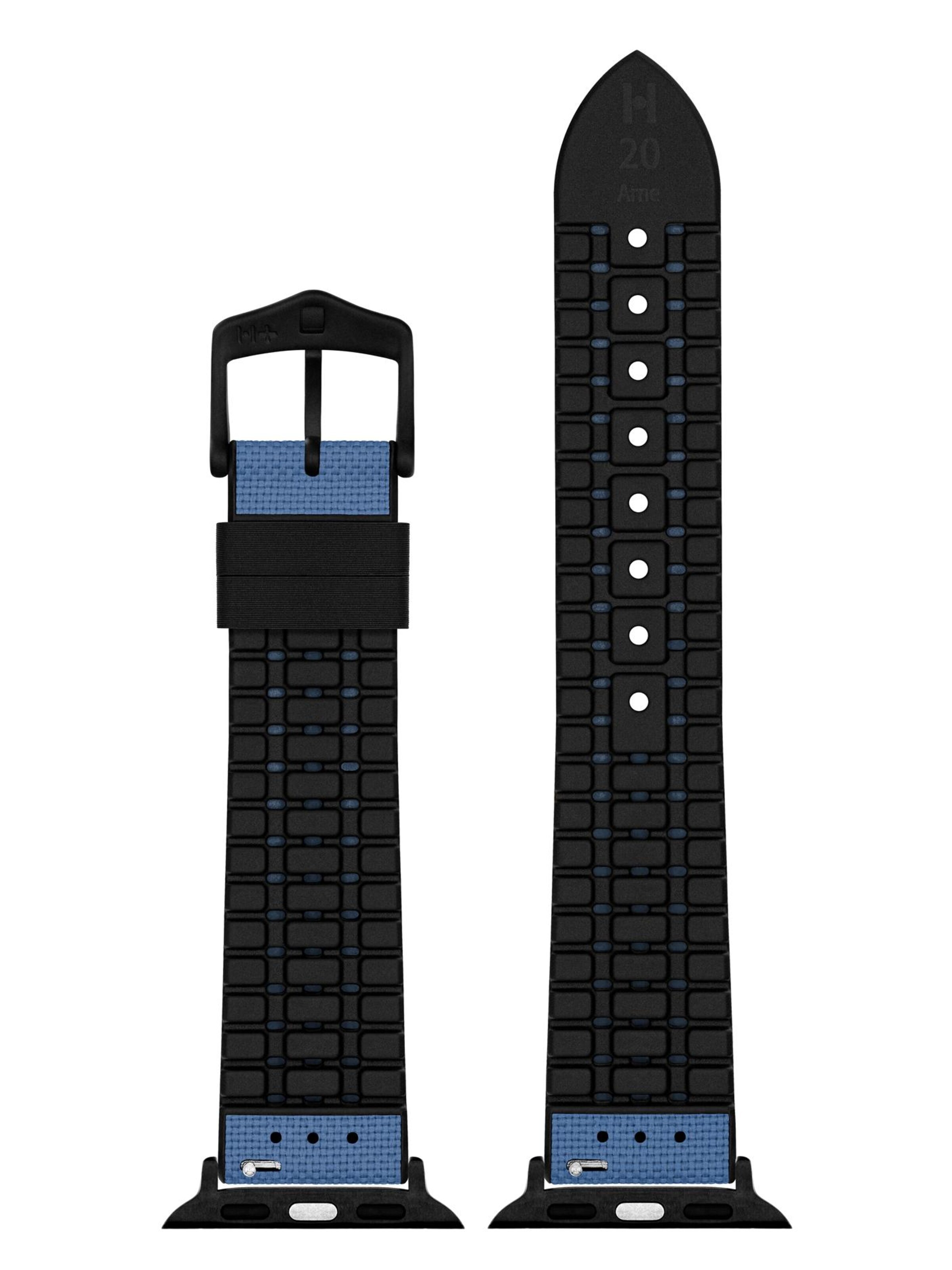 HIRSCH Armbänder - Reloj digital 'Arne for Apple Watch' en azul