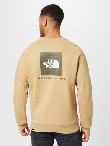 THE NORTH FACE Sweatshirt 'REDBOX' in Beige