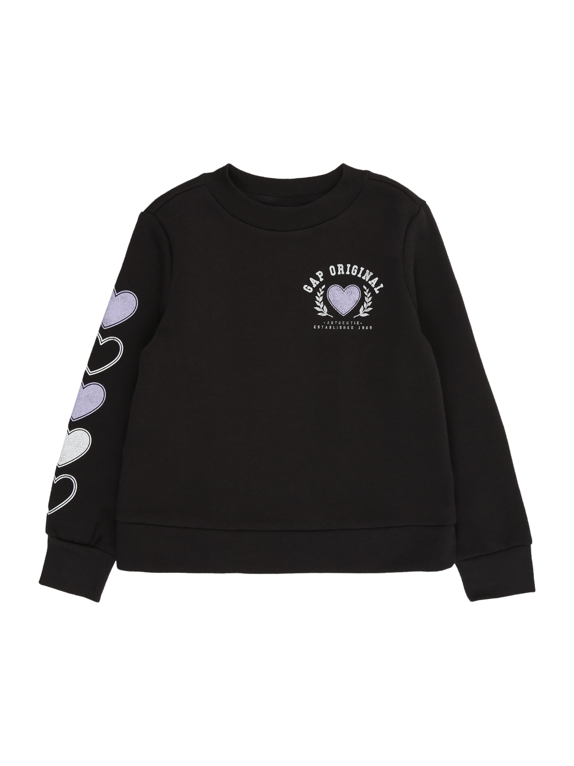 GAP Majica | črna barva: sprednja stran