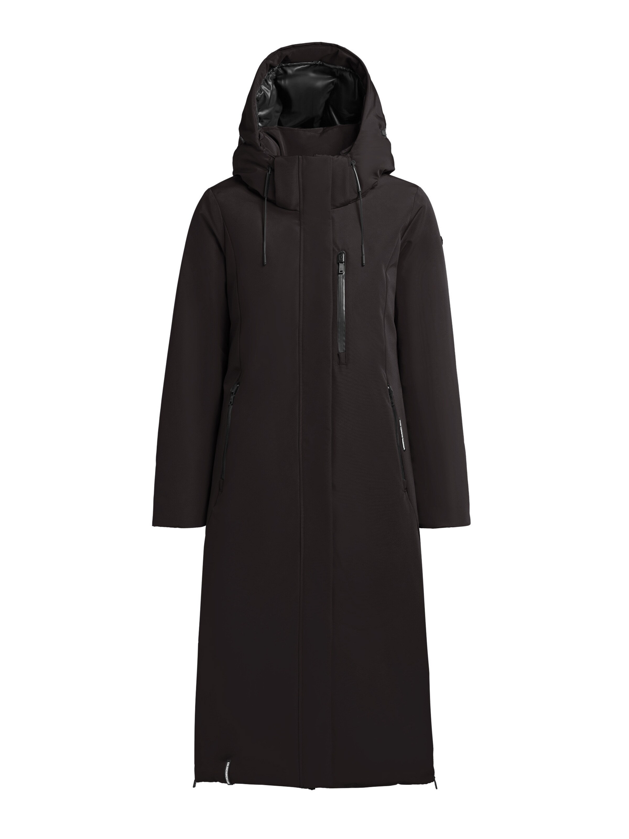 khujo Зимнее пальто 'Lofi3' в Черный: спереди