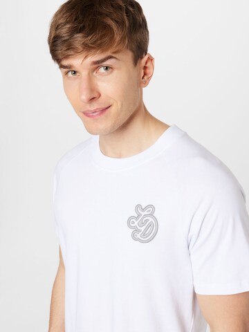 Les Deux T-Shirt 'Darren' in Weiß