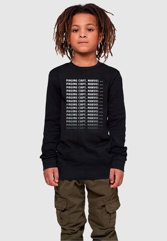ABSOLUTE CULT Sweatshirt 'Captain Marvel' in Black: front