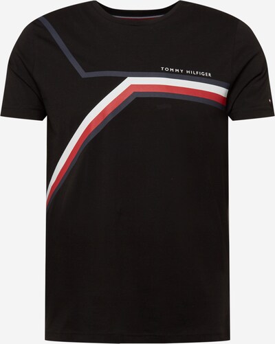 TOMMY HILFIGER Tričko - námořnická modř / červená / černá / bílá, Produkt