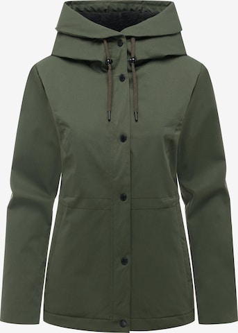 Giacca funzionale 'Padmini B Y' di Ragwear in verde: frontale
