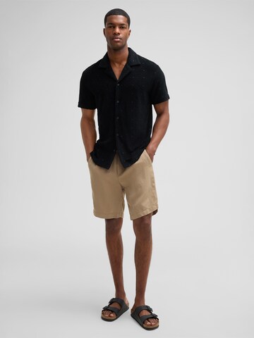 Coupe regular Chemise 'Joseph' STRELLSON en noir