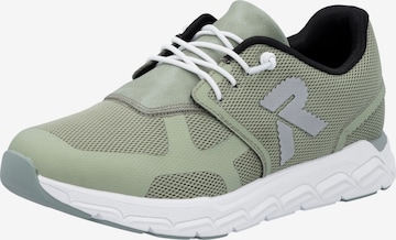 Baskets basses Rieker Sport en vert : devant