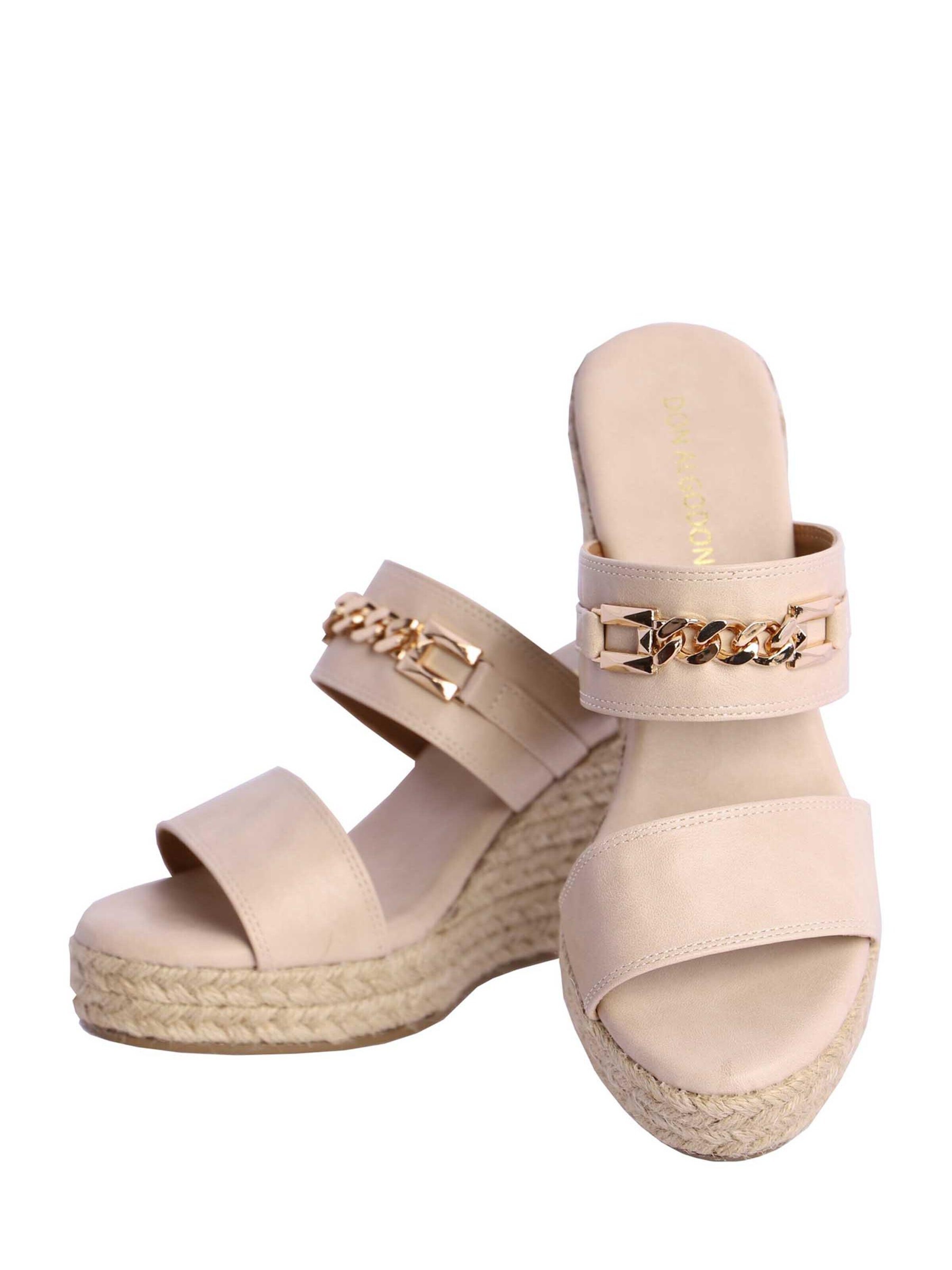 Don Algodon - Zapatos abiertos en beige