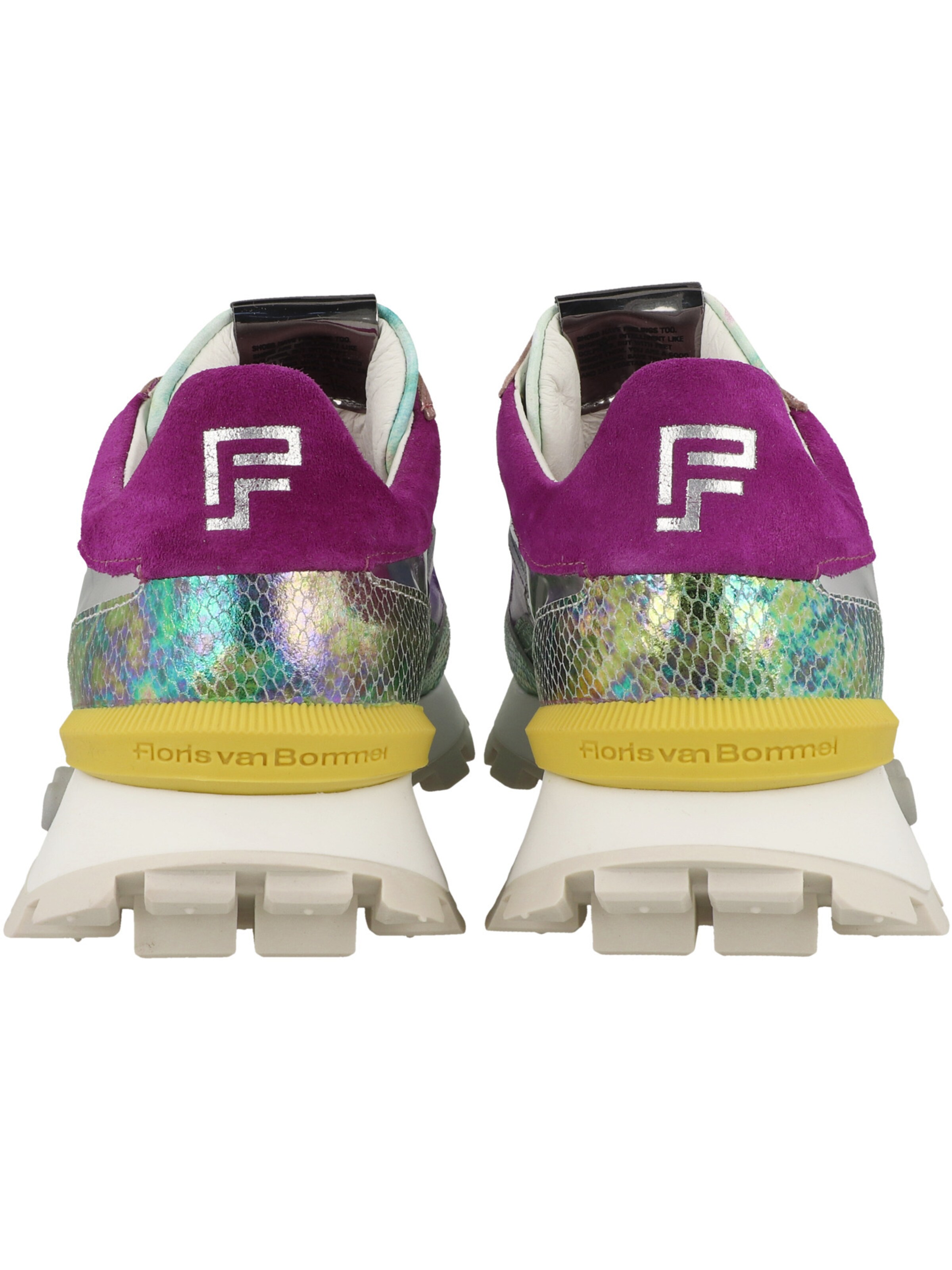 Floris van Bommel Platform trainers 'Blokki 04.13' in Mixed colours