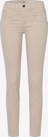 BRAX Jeans 'Ana' in Beige: voorkant