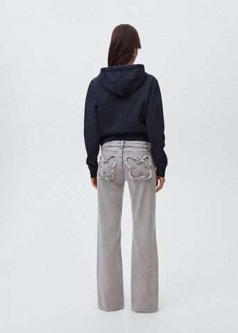 MANGO TEEN Bootcut Jeans 'Mariposa' in Grau