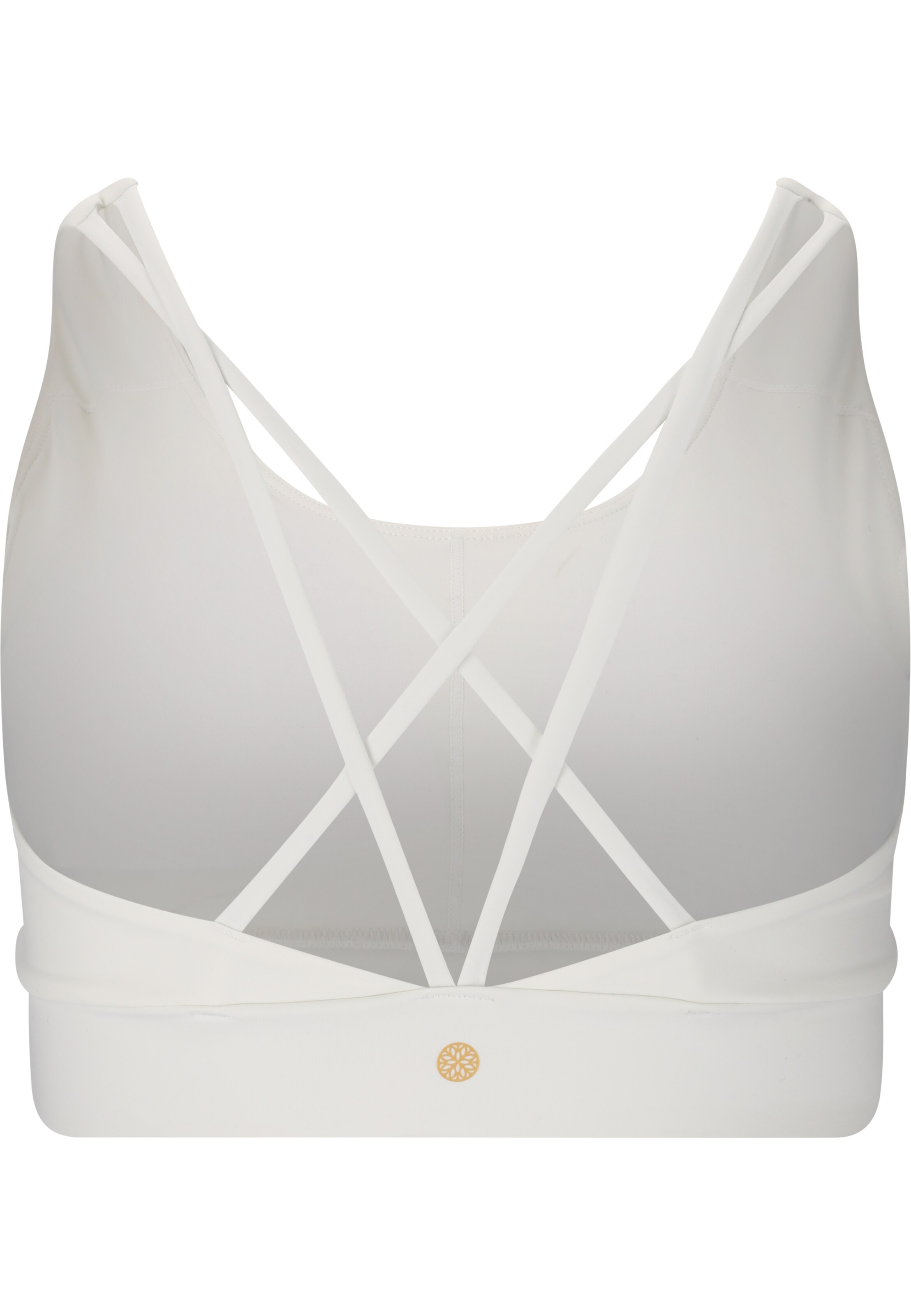 Athlecia Bustier Sportmelltartók 'Gaby' - fehér