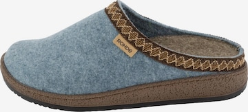 ROHDE Clogs 'Novara-D' in Blauw: voorkant