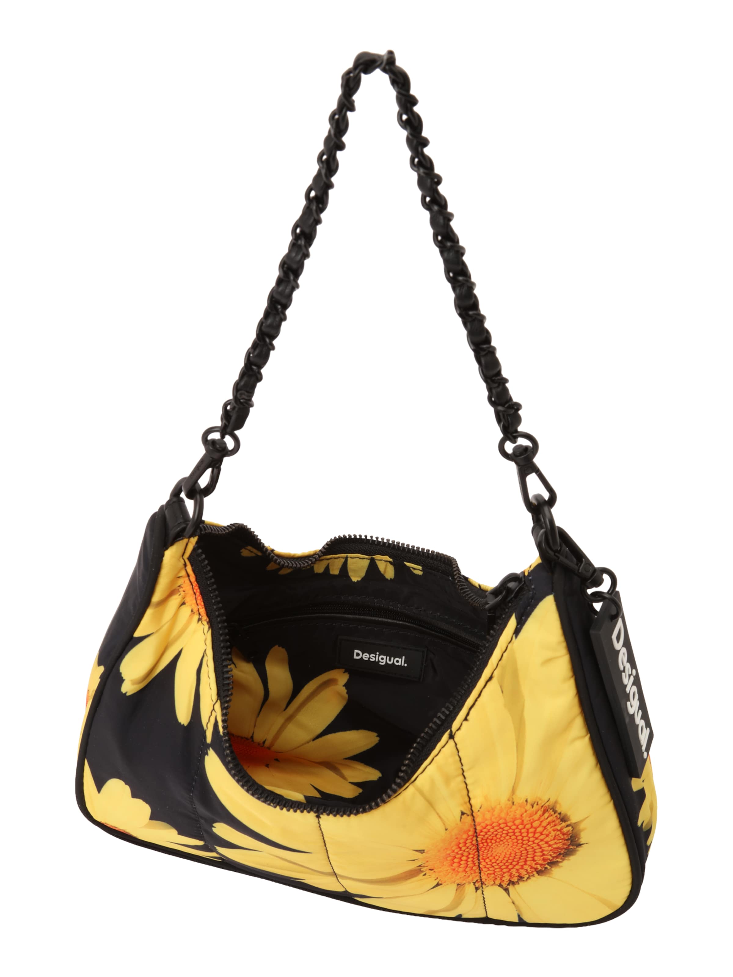 Desigual Kabelka na rameno 'LACROIX MARGARITAS' - Čierna: horná strana