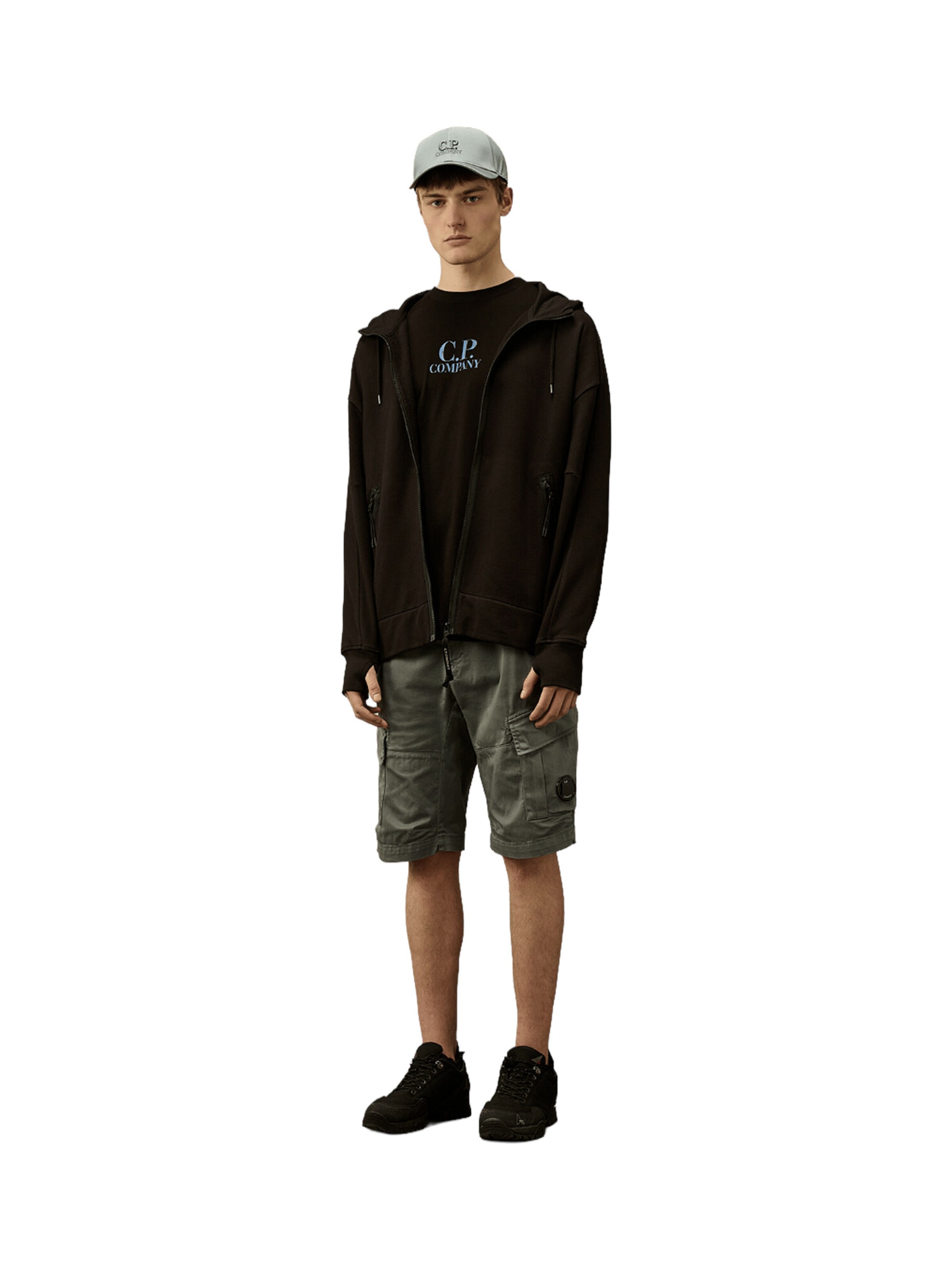 C.P. Company Sweat jacket in Black