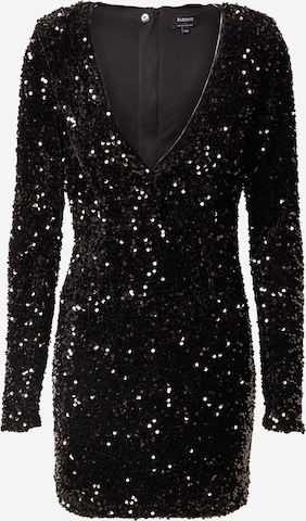 Bardot Koktejlové šaty – černá: přední strana