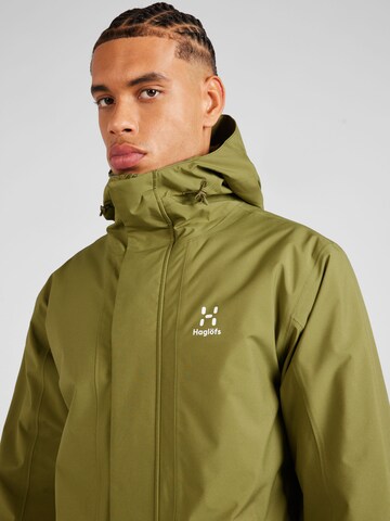 Haglöfs Outdoor jacket 'Salix Proof Mimic' in Green