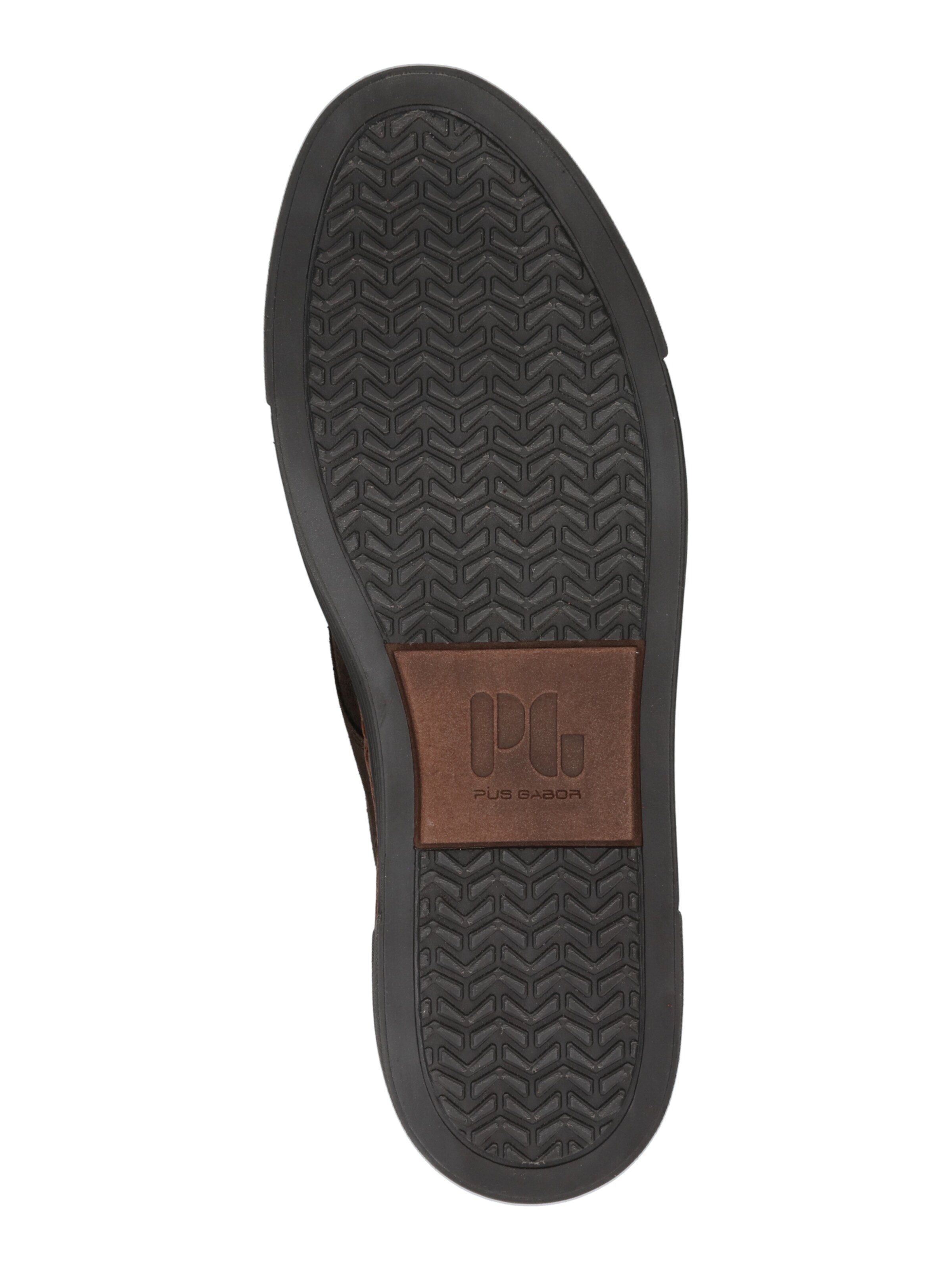 Pius Gabor Sneakers hoog in Bruin