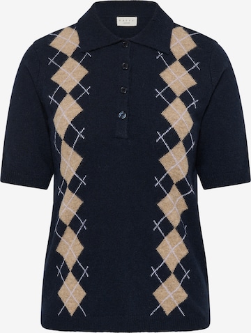 Pull-over 'Olivia' KAFFE CURVE en noir : devant
