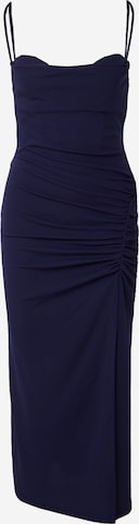 Abito da cocktail di Skirt & Stiletto in blu: frontale
