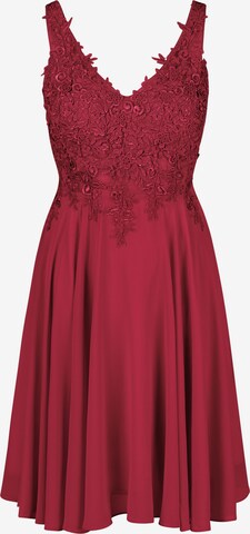 APART Cocktail Dress in Red: front