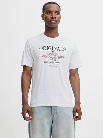 JACK & JONES Shirt in White: front