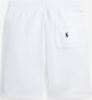 Polo Ralph Lauren - Regular Calças 'ATHLETIC' em branco