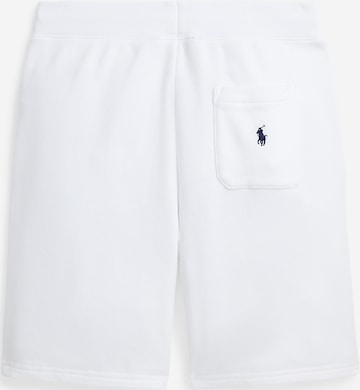 Polo Ralph Lauren Normalny krój Spodnie 'ATHLETIC' w kolorze biały