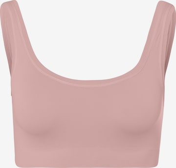 Hanro Bustier ' Touch Feeling ' in Pink: front