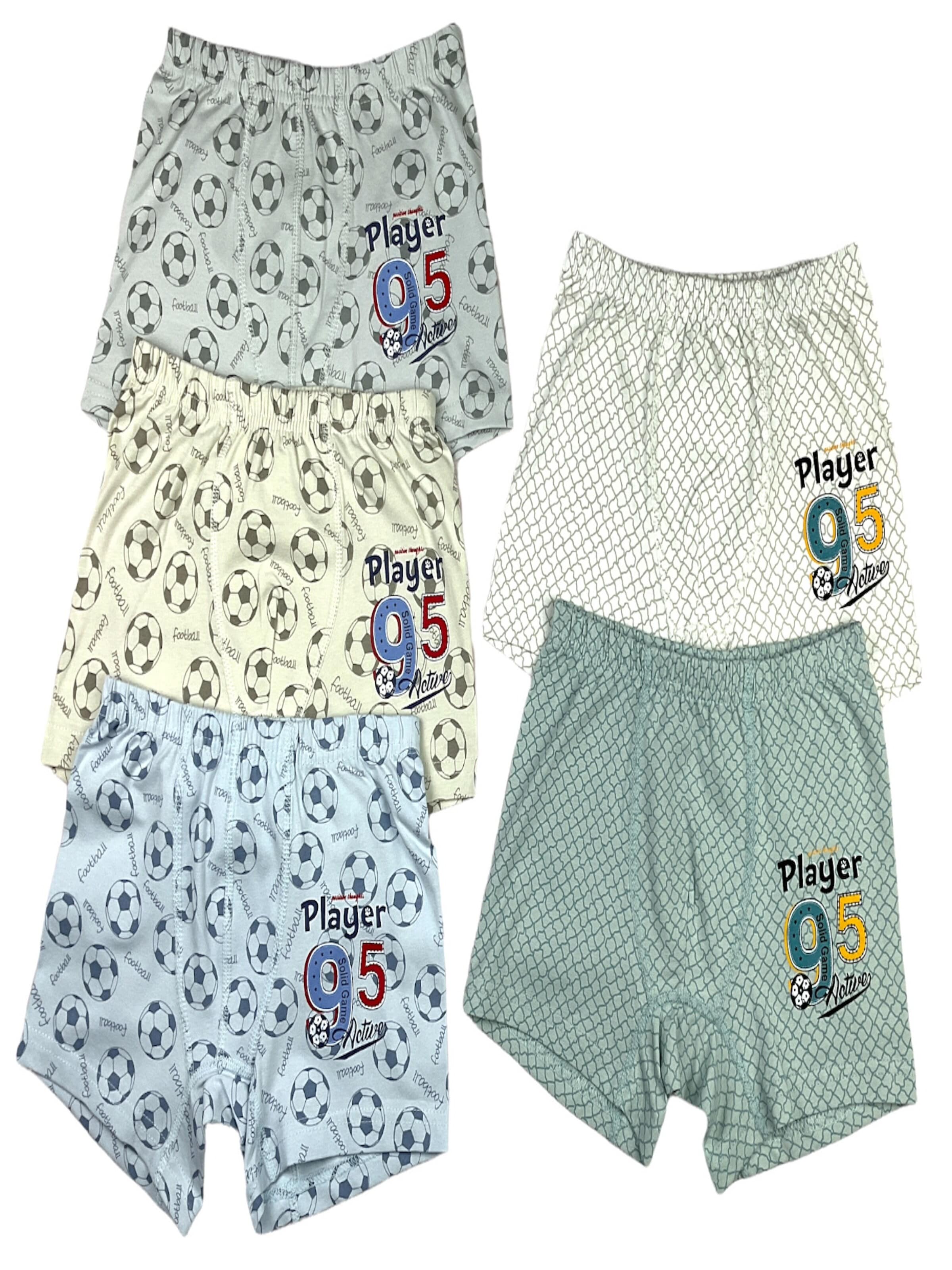 LOREZA Onderbroek 'Jungen Boxershorts Player' in Gemengde kleuren