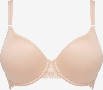 Chantelle T-shirt Bra in Beige: front