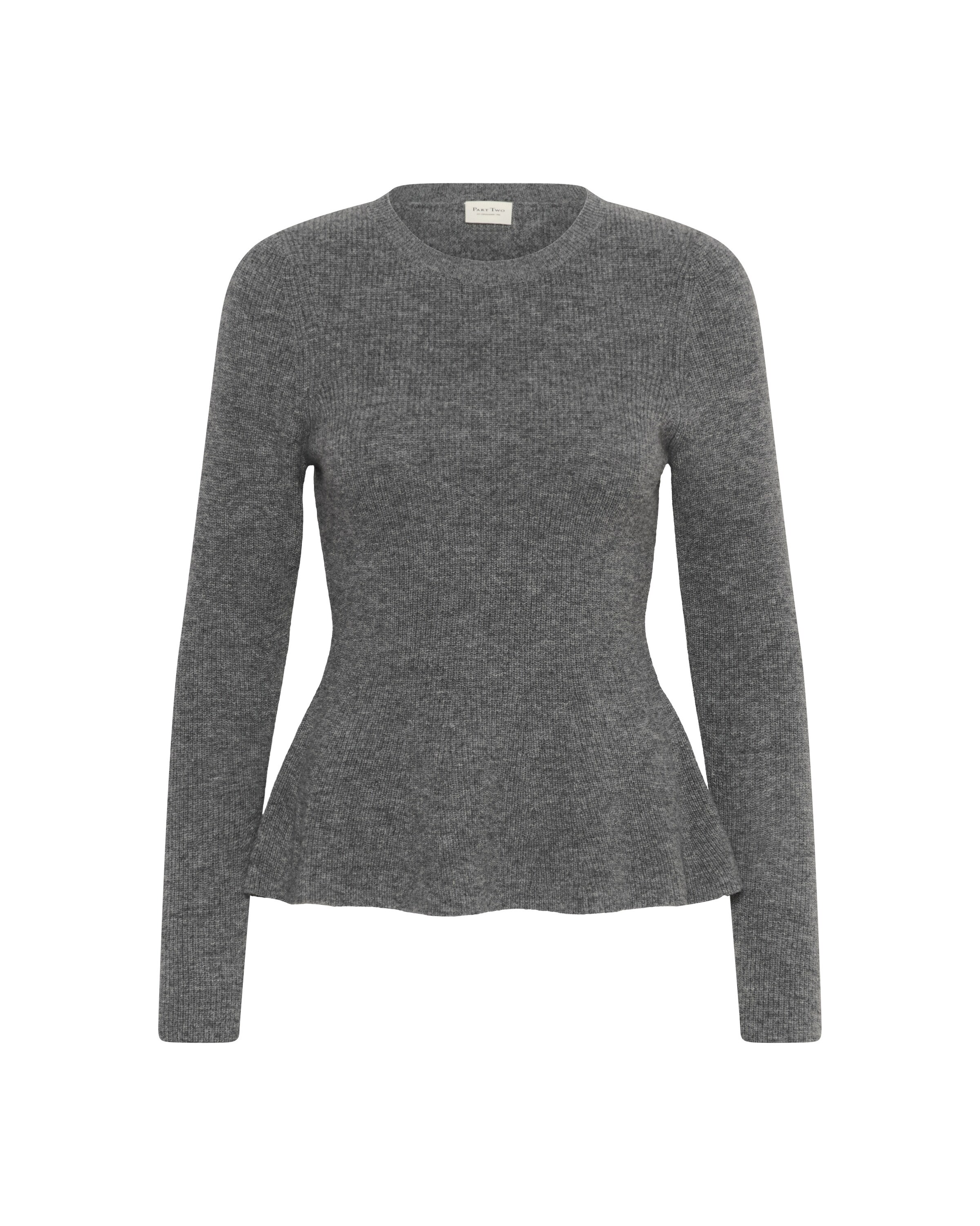 Part Two Sweater 'Carina' in Grey: front