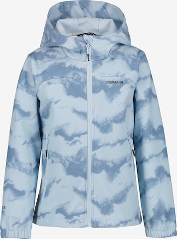 ICEPEAK Outdoor jacket 'Kulm Jr' in Blue: front