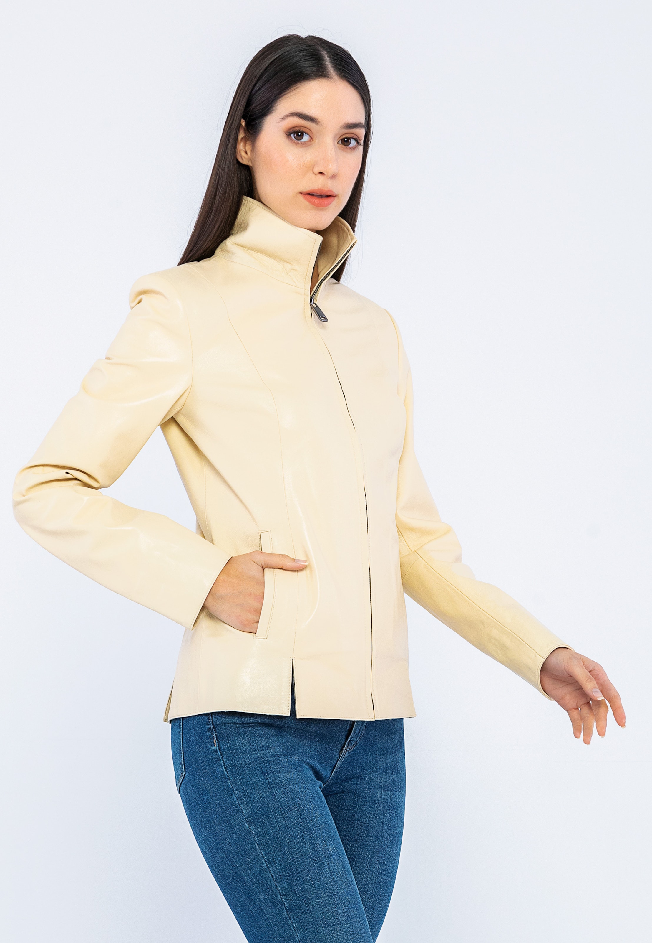 Giorgio di Mare Giacca di mezza stagione in Beige ABOUT YOU