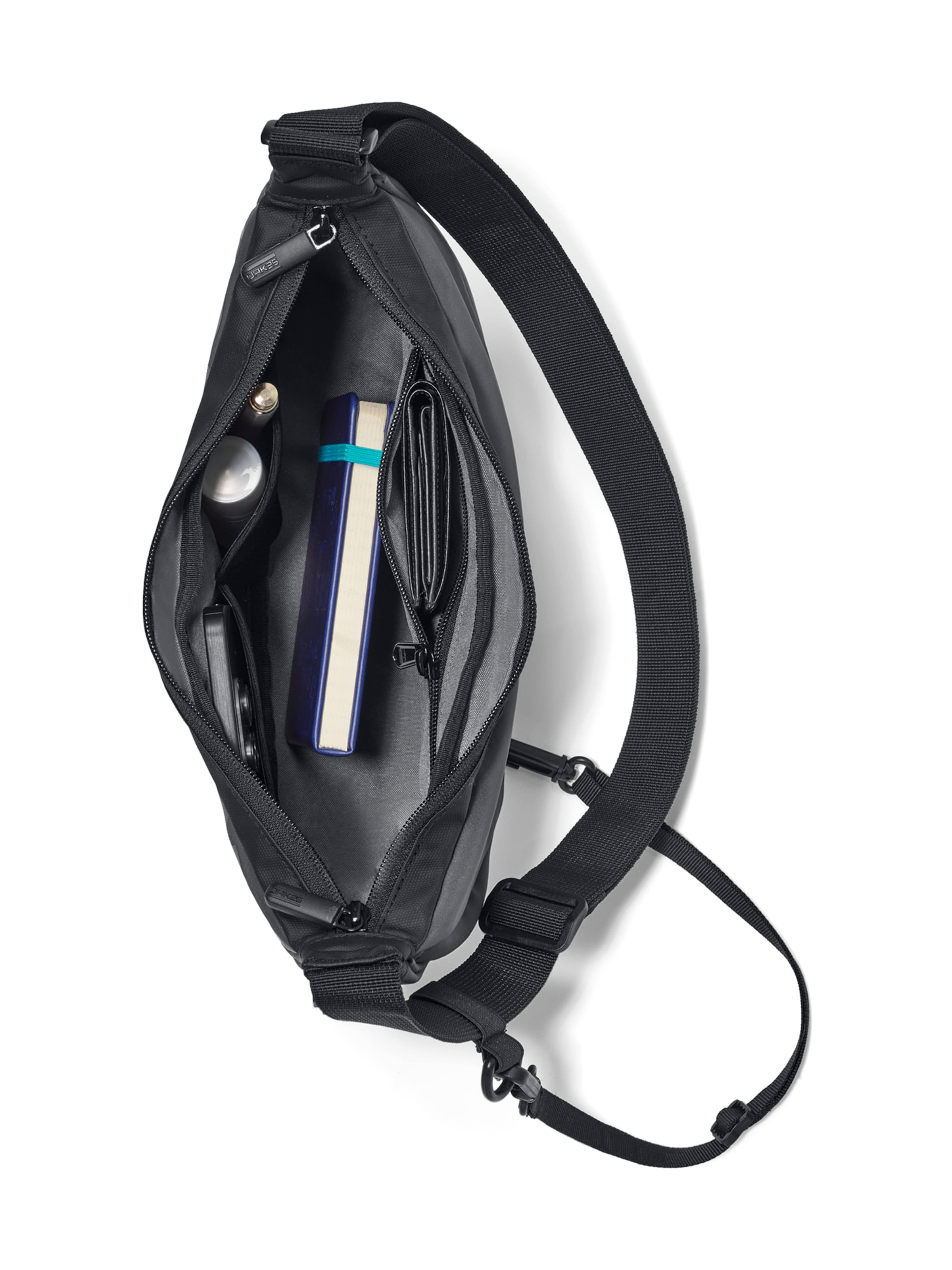 Sac à bandoulière 'Luminite' OAK25 en noir