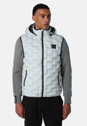 North Sails Vest 'Laser' i grå: forside