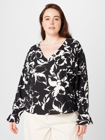 Vero Moda Curve Blus i svart: framsida