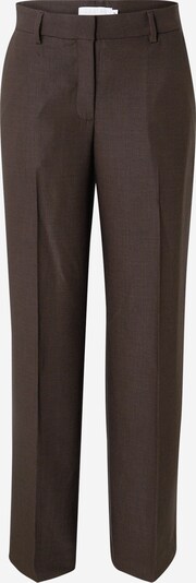 Coster Copenhagen Trousers with creases 'Petra' in Dark brown, Item view