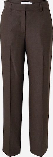 Coster Copenhagen Pleated Pants 'Petra' in Dark brown, Item view