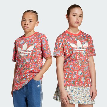 ADIDAS ORIGINALS Shirt 'Adidas Originals x Liberty London' in Red: front