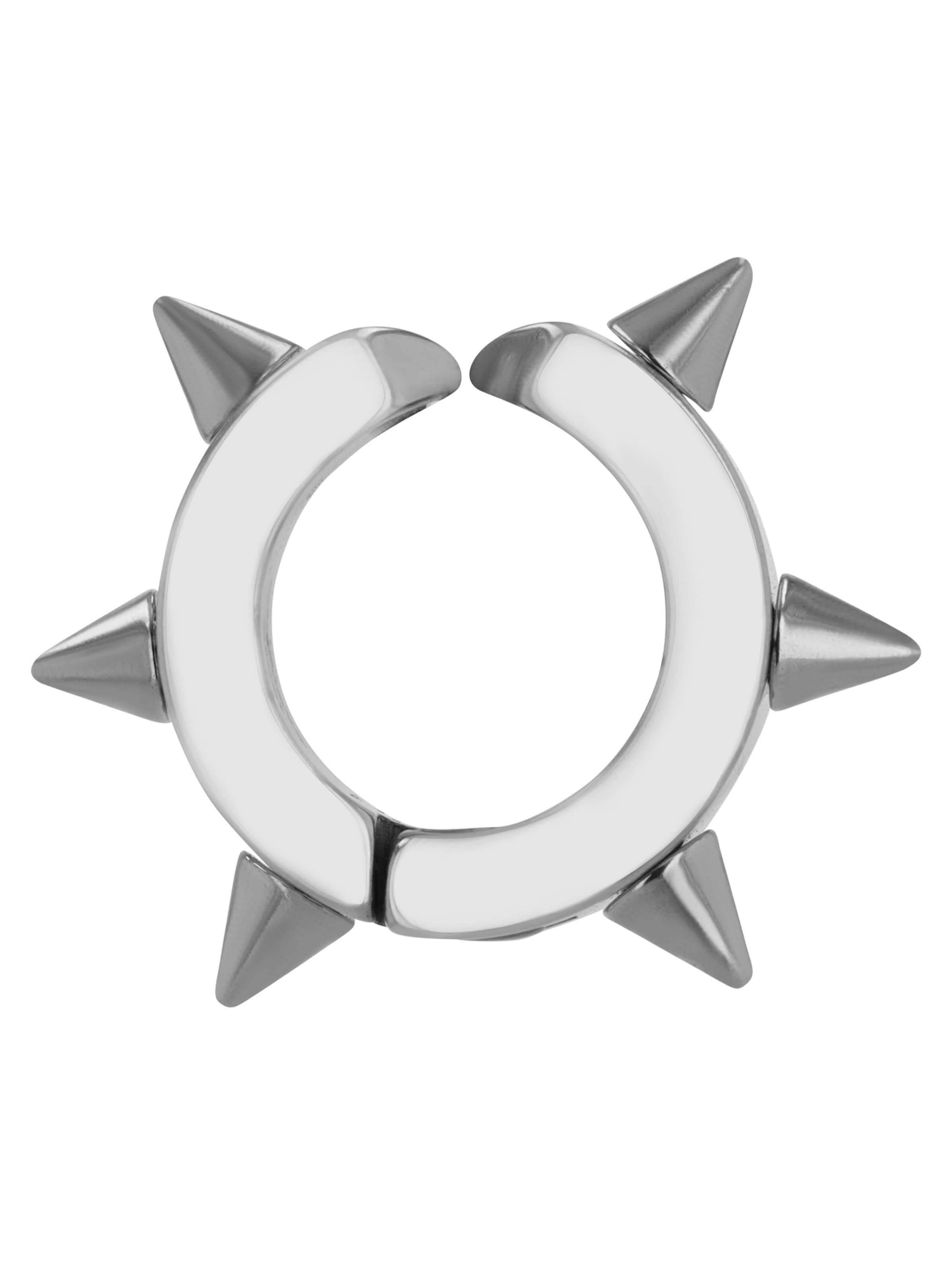 Akzent Earring 'Jex, hautverträglich' in Silver: front