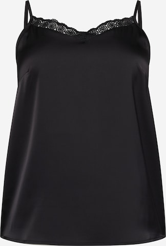 ONLY Carmakoma - Blusa 'JOSIE' en negro: frente