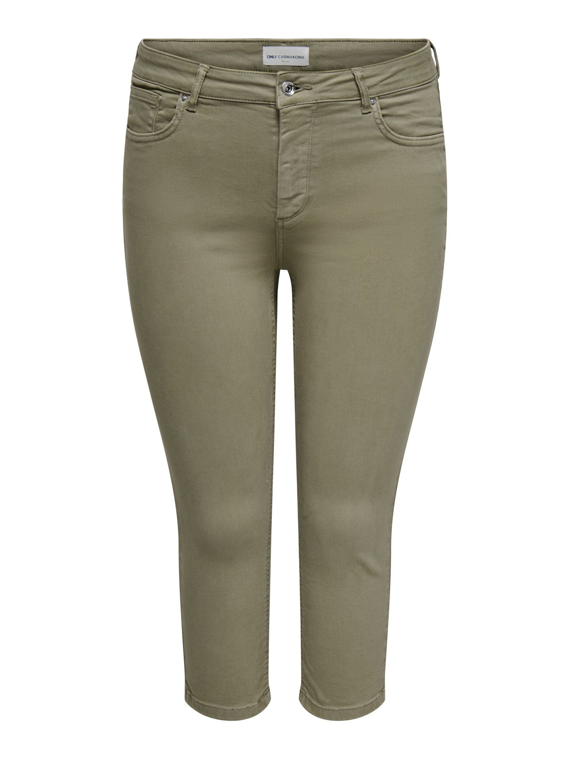 Skinny Jeans 'CARWILLY' di ONLY Carmakoma in grigio: frontale